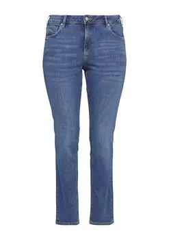 Узкие джинсы QS, синий деним