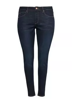 Узкие джинсы QS, темно-синий