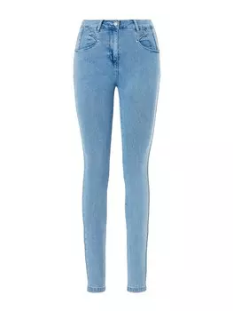 Узкие джинсы Quiosque 3SS004, синий деним