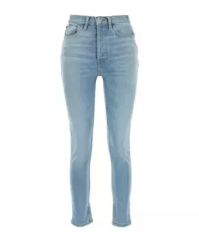 Узкие джинсы Re/Done, синий