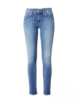 Узкие джинсы REPLAY New Luz, синий деним