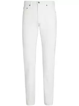 Узкие джинсы Roccia Zegna, белый