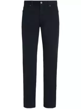 Узкие джинсы Roccia Zegna, синий