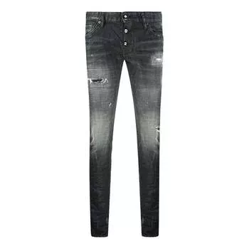 Узкие джинсы s74lb0784 s30357 900 e джинсы Dsquared2, черный