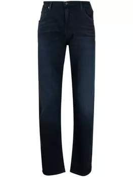 Узкие джинсы с нашивкой-логотипом Citizens of Humanity, синий