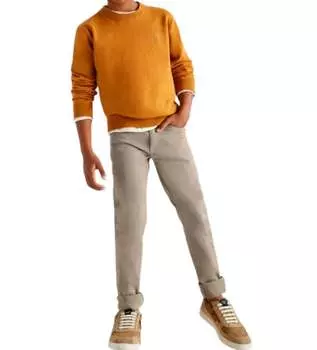 Узкие джинсы с пятью карманами цвета загара Mayoral, цвет tan