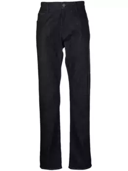 Узкие джинсы с пятью карманами GIORGIO ARMANI, синий