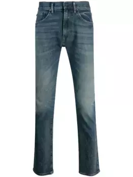 Узкие джинсы с заниженной талией POLO RALPH LAUREN, синий