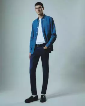 Узкие джинсы Sfera, синий