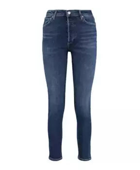 Узкие джинсы скинни Agolde, синий