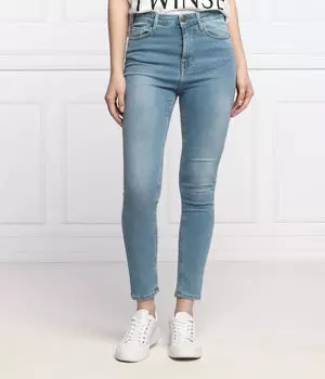 Узкие джинсы Slim fit Twinset, синий