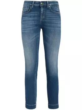 Узкие джинсы средней посадки DONDUP, синий