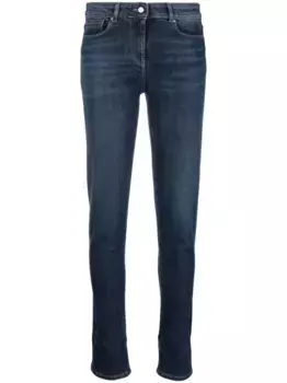 Узкие джинсы средней посадки Fabiana Filippi, синий