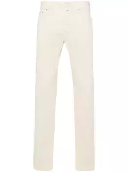 Узкие джинсы средней посадки JACOB COHEN, нейтральный