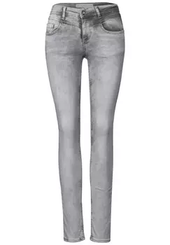 Узкие джинсы STREET ONE, серый
