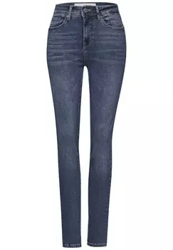 Узкие джинсы Street One Studio, синий деним