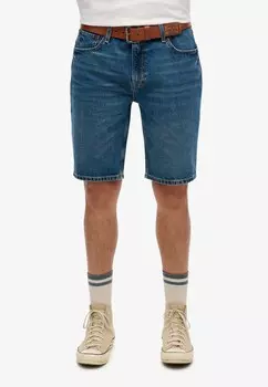 Узкие джинсы Superdry, синий деним