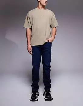 Узкие джинсы темно-синего цвета River Island