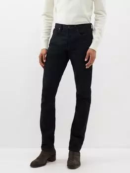 Узкие джинсы Tom Ford, черный