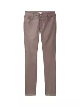 Узкие джинсы TOM TAILOR Alexa, коричневый