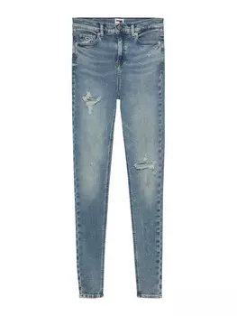 Узкие джинсы Tommy Jeans NORA, синий деним