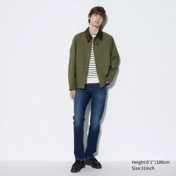 Узкие джинсы UNIQLO, синий