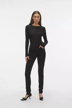 Узкие джинсы Vero Moda, черный