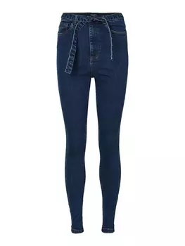 Узкие джинсы VERO MODA Loa, темно-синий