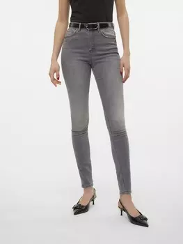 Узкие джинсы VERO MODA Sophia, серый деним