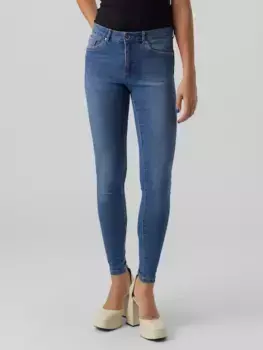 Узкие джинсы Vero Moda "VMALIA MR S SHAPE J VI3292 GA NOOS", синий