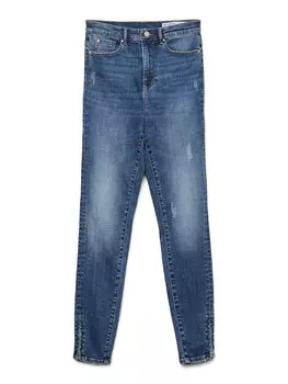 Узкие джинсы VERO MODA VMBe, темно-синий