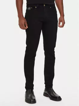 Узкие джинсы Versace Jeans Couture, черный
