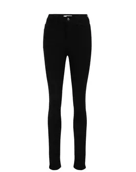 Узкие джинсы WE Fashion, черный