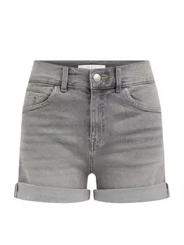 Узкие джинсы We Fashion, серый