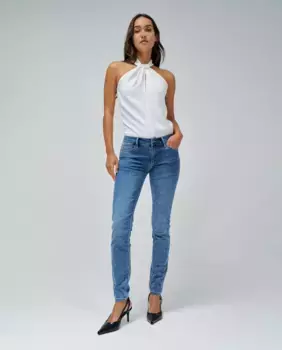 Узкие джинсы Wonder push up для женщин Salsa Jeans, синий