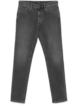 Узкие джинсы Zegna, серый