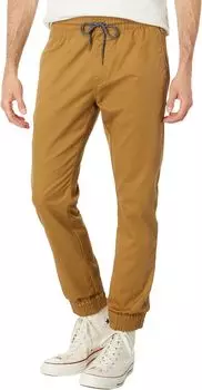 Узкие джоггеры Frickin Volcom, цвет Dark Khaki