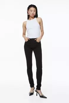 Узкие классические джинсы H&amp;M, черный