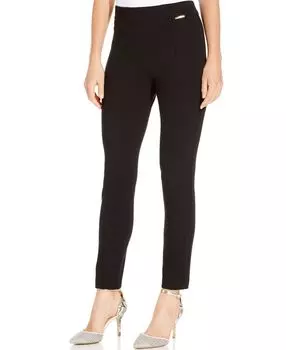 Узкие компрессионные штаны Anne Klein, черный