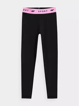 Узкие леггинсы 4F, черный