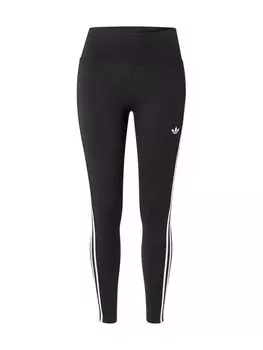 Узкие леггинсы ADIDAS ORIGINALS, черный
