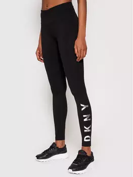 Узкие леггинсы Dkny Sport, черный