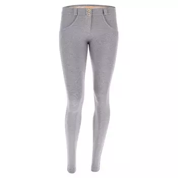 Узкие леггинсы Freddy, пятнистый серый