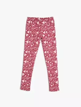 Узкие леггинсы Koton, цвет Rose/Dark pink