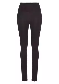 Узкие леггинсы LASCANA, черный