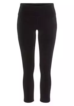 Узкие леггинсы Lascana, черный