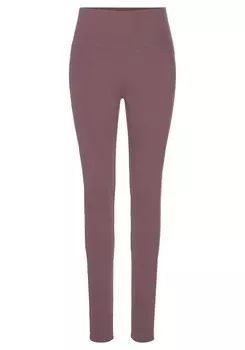 Узкие леггинсы LASCANA, коричневый