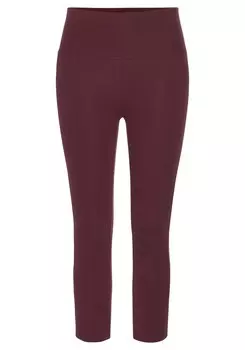Узкие леггинсы LASCANA, красный