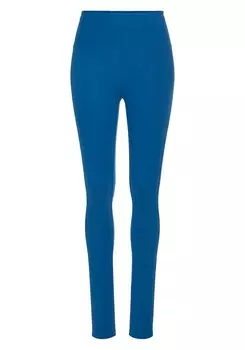 Узкие леггинсы LASCANA, синий
