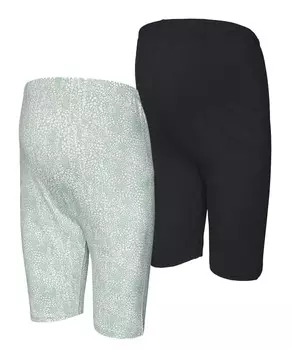 Узкие леггинсы Mamalicious Giraffe, пастельно-зеленый/черный